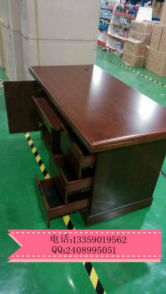 合肥实木板式电脑桌公司办公桌1.2/1.4米可定制