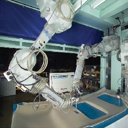 供应机器人自动水切割系统 机器人水切割系统 高压水切割机器人系统图片