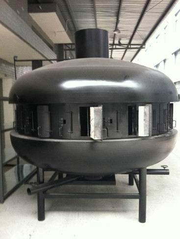 供应炉鱼烤炉大型炭火烤鱼炉UFO形状烤鱼炉图片