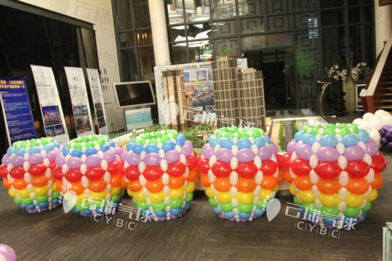 供应气球宝宝宴/热气球造型/气球布置/场地气球装饰/成都气球造型
