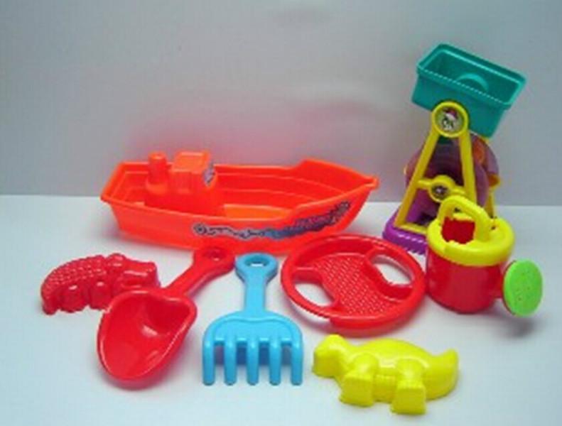 供应沙滩玩具沙滩推车沙滩船沙滩车沙漏斗沙滩模型夏天玩具水玩具