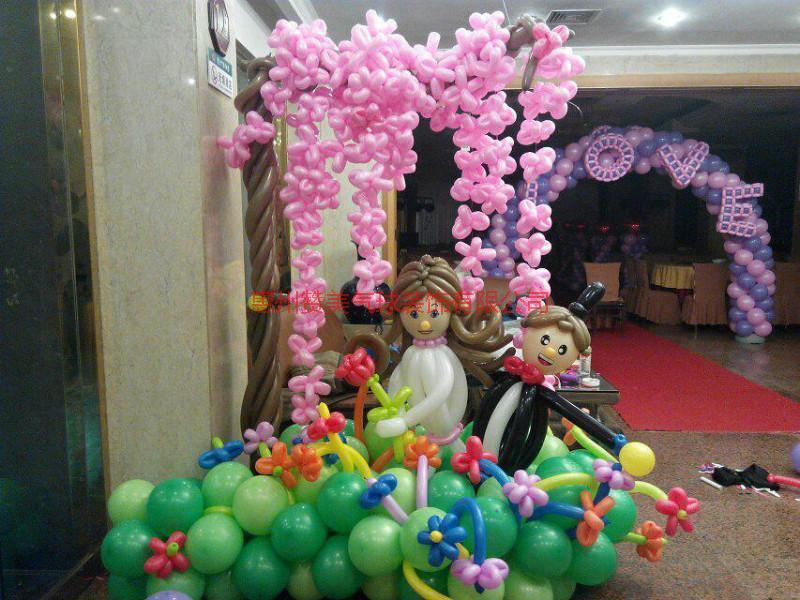供应深圳婚房气球装饰会场礼仪气球装饰，婚宴气球布置，最浪漫的婚礼
