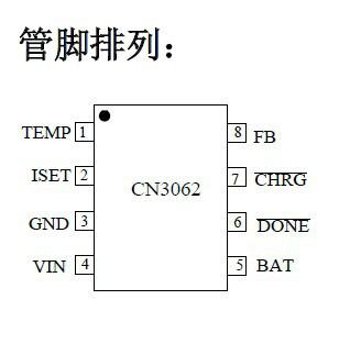 深圳现货CN3063-USB锂电池接口充电批发