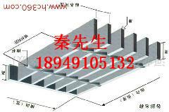 上海钢格板/电厂用平台用钢格栅板/热镀锌钢格栅/钢格板楼梯踏步不板。图片