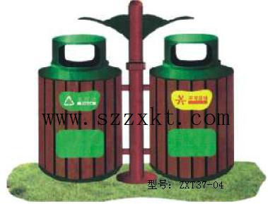 供应深圳园林垃圾桶 果皮箱产品性能描述