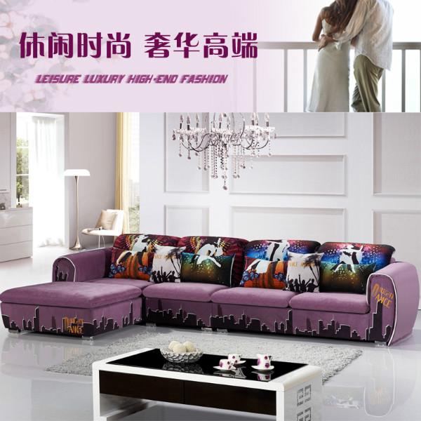 供应广州客厅L型沙发组合，广州客厅L型沙发组合款式-广州L型沙发组合图片