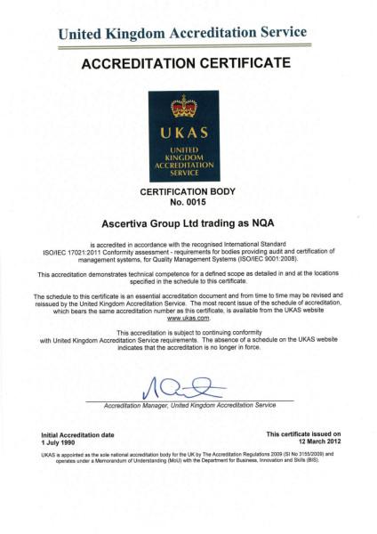供应NQA认证公司TS认证、ISO认证、NQA认证范围