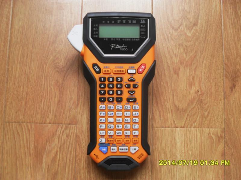 广州市兄弟线缆标签机PT-7600手持式厂家
