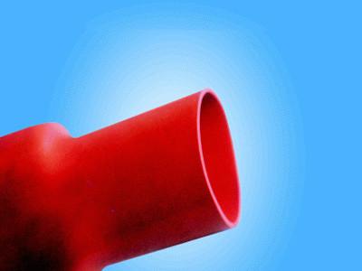 厂家直销红色硅胶套管，阻燃优质硅胶管！