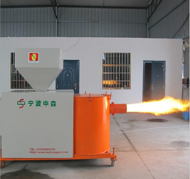 供应2吨燃生物质成型颗粒锅炉配置生物质颗粒燃烧机图片