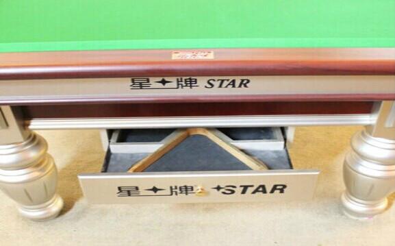 供应星牌台球桌美式台球XW119-9A标准黑8台球  星牌厂家直销