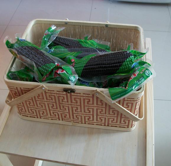 供应山西特产有机黑玉米礼品盒批发订购