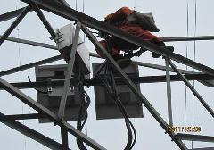 供应电力输电杆塔无线应力监测系统