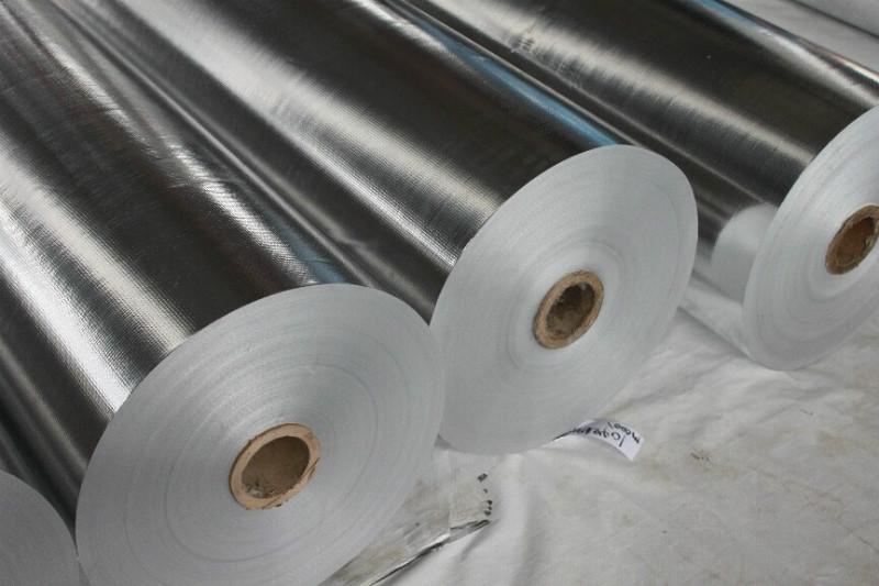 无锡生产供应隔热编织布铝箔  建筑保温冬暖夏凉房顶建材 质量可靠