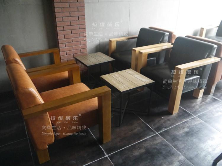 供应浙江咖啡厅实木圆桌/杭州咖啡厅定制家具
