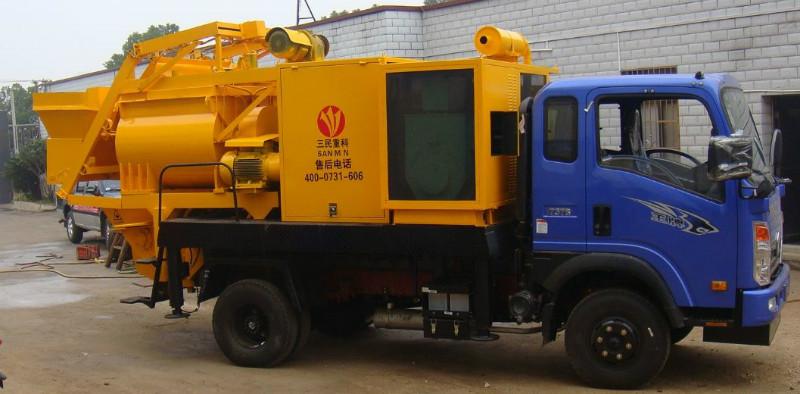 供应广东河源混凝土搅拌运输泵车，高利润能赚钱的设备