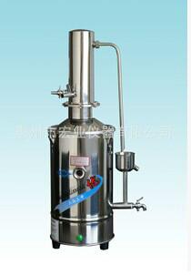 供应电热蒸馏水器,上海三申DZ10,医用蒸馏水发生器 10升