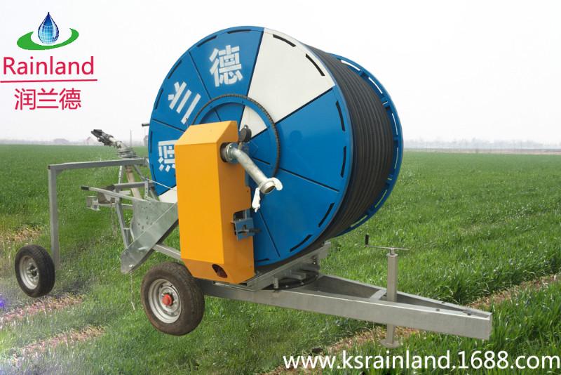 供应卷盘式喷灌机JP75-300TX小麦增粮节水喷灌设备河南周口农机经销商