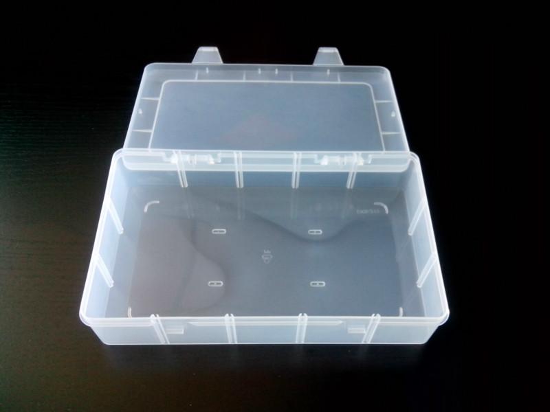 供应PP翻盖盒塑料/PP工具盒/双扣耐摔