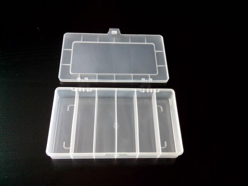 供应白色PP塑料盒/6格PP工具盒