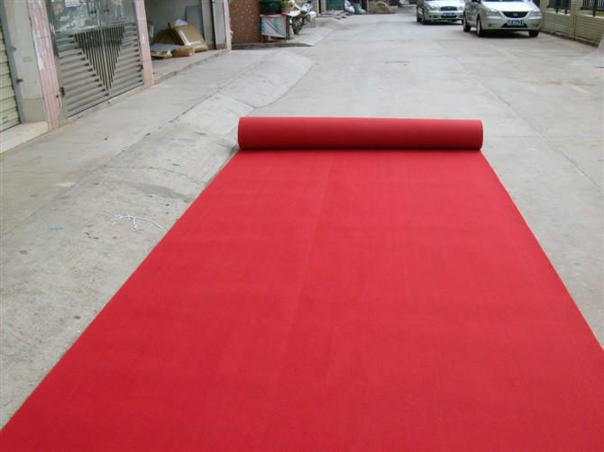 红地毯/一次性地毯/拉绒地毯批发