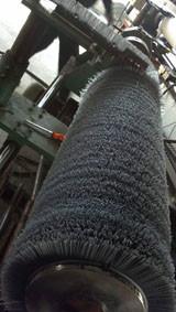 供应磨料丝刷辊生产厂家，磨料丝辊供应商，磨料丝辊首选万里达