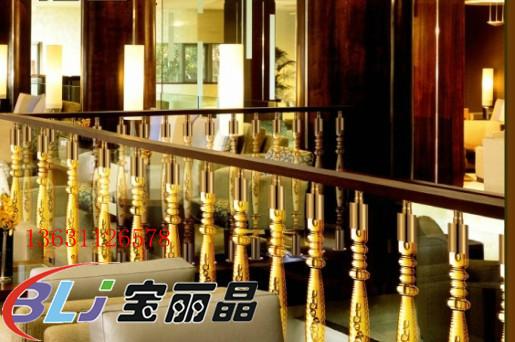 供应上海夜总会KTV水晶楼梯扶手/亚克力气泡扶手
