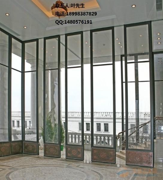贵州玻璃折叠门移动屏风生产商批发