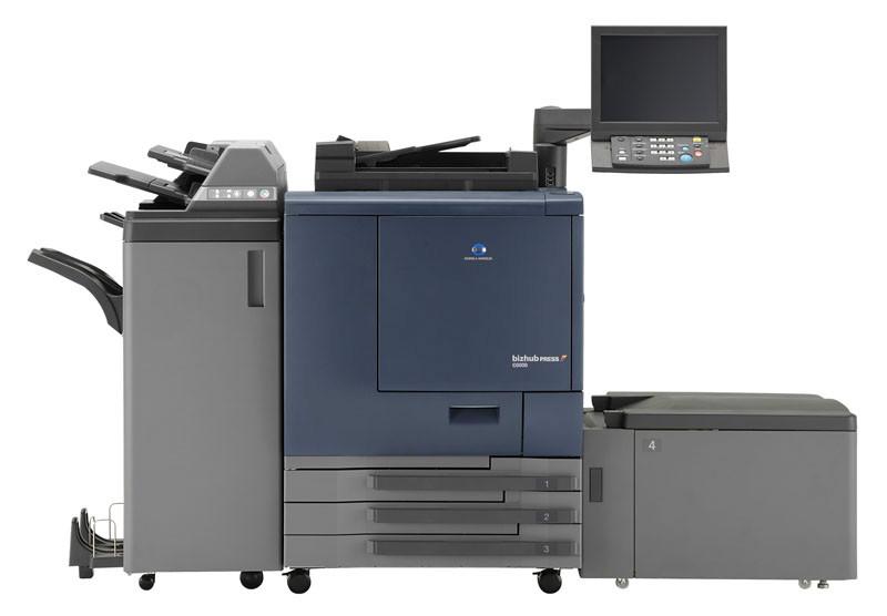 供应用于快印的柯美彩色数码印刷机