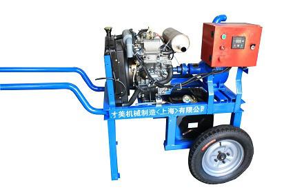 供应上海柴油机自吸泵，厂家直销拖车式柴油机自吸泵
