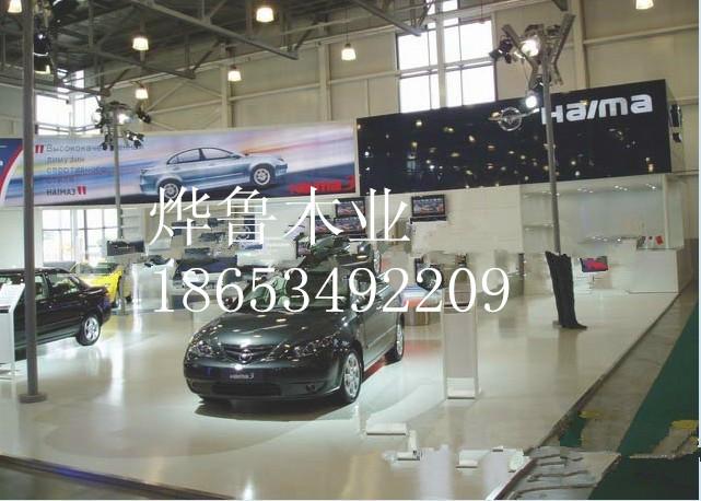 汽车40mm厚地台板   广州汽车展览专用