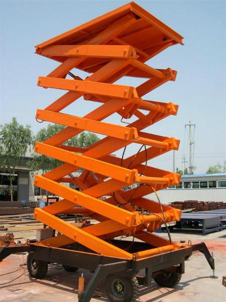 供应新疆移动式4-18米高空作业平台