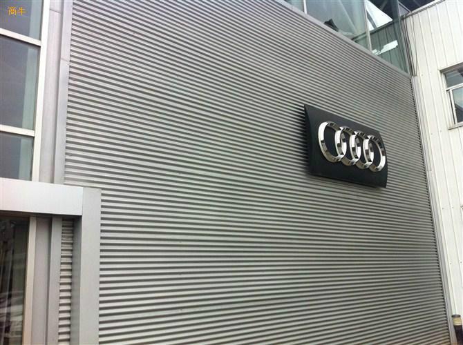 银灰色9006铝镁锰波纹板 横铺外墙铝板 装饰波纹板批发