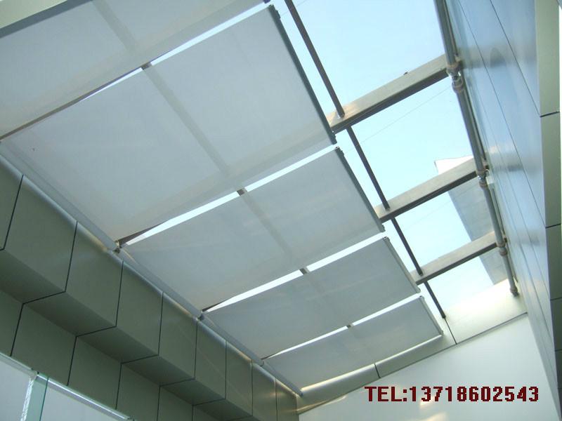 供应阳光房遮阳系统及钢结构玻璃封顶
