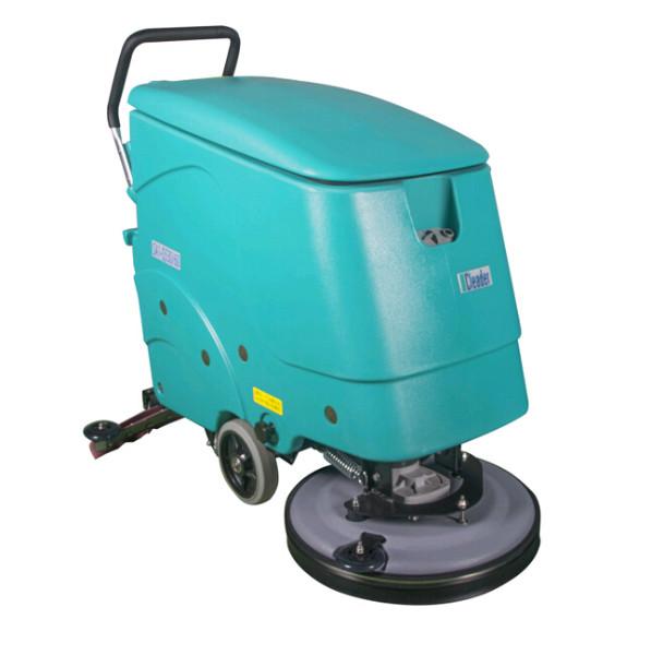 供应全自动洗地机Q530超静音洗地机手推式全自动洗地机 电瓶式洗地机