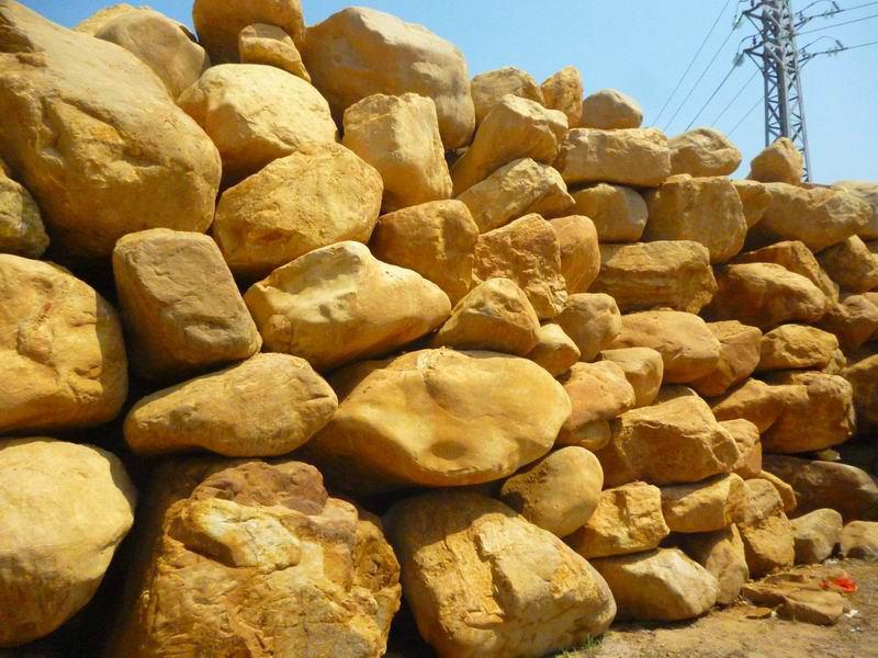 供应园林石头种类 景观石价格 黄蜡石价格 假山石价格