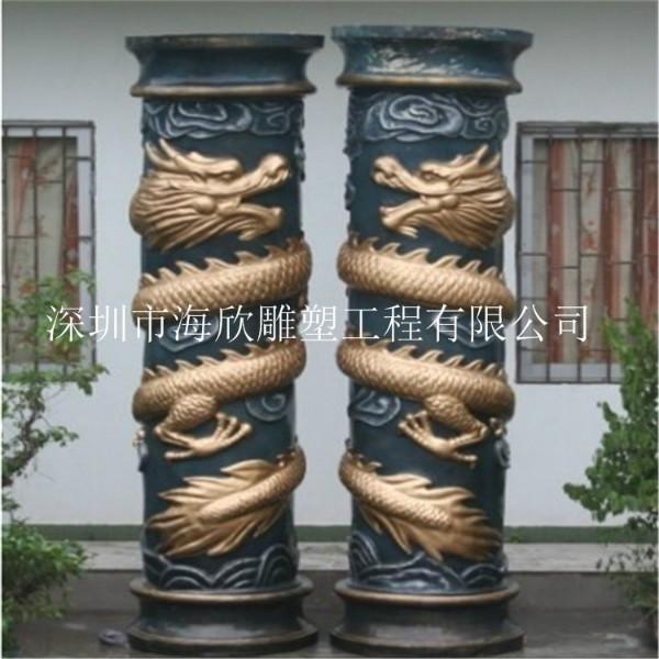 福州玻璃钢造型柱子雕塑优质供应商批发