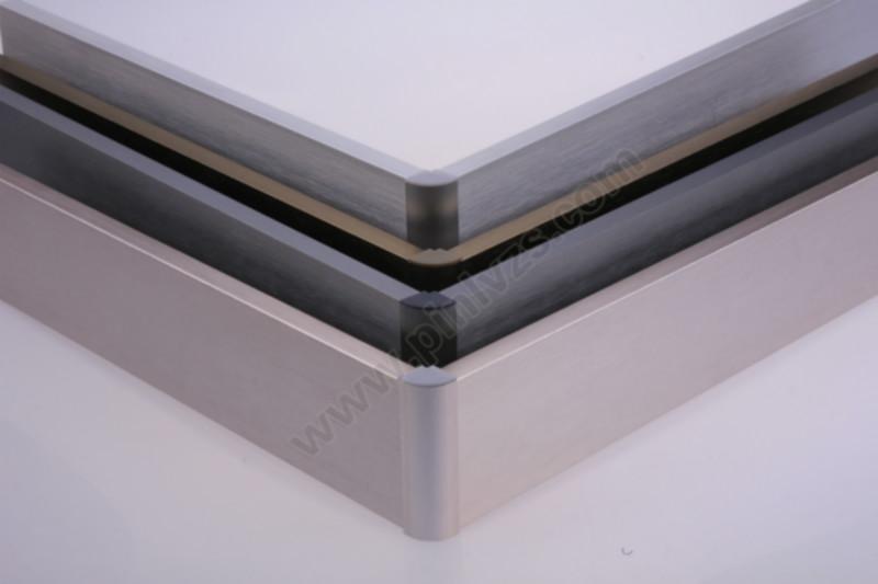 供应品铝P812-2哑光银铝合金踢脚板