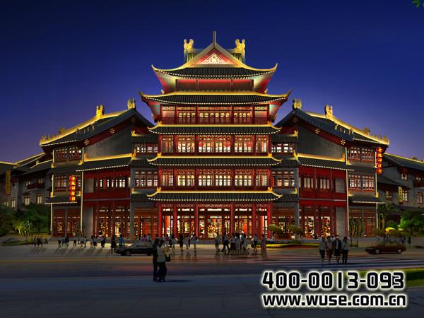 京南文化产业园仿古建筑照明工程批发