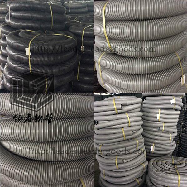供应PVC塑筋波纹软管-广东波纹软管厂软风管波纹管鼓风机软管图片