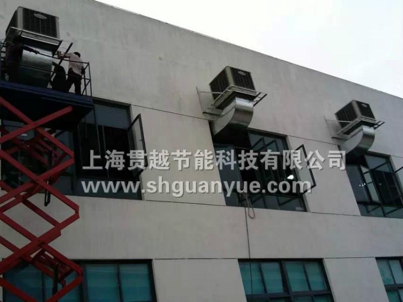 上海科瑞莱冷风机工业冷风机安装。车间降温冷风机安装工程厂房降温通风