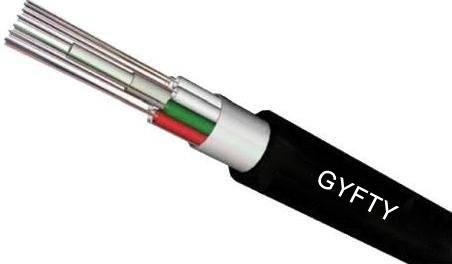 供应4芯层绞式非金属单模室外光缆/GYFTY1.52元