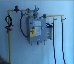 供应中邦电热式30kg壁挂式气化器气化炉图片