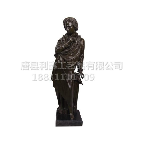 供应欧式铜雕塑工艺品摆件，适于办公室摆件，欧式铜雕工艺品厂    山西雕塑公司
