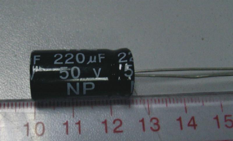 NR立式无极性铝电解电容220UF/50V批发