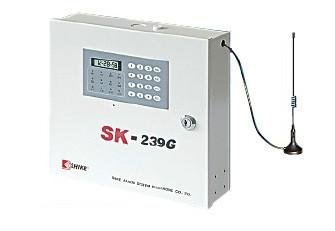 供应GSM/PSTN双网报警控制器主机深圳厂家直接供应SK-239G