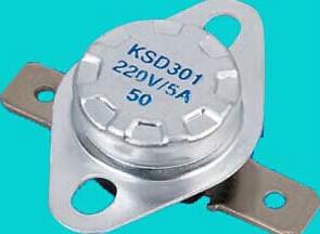 供应用于电子的KSD301温控器，温控器ksd,ksd301突