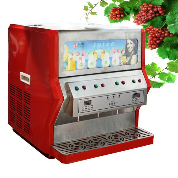 供应全自动冷饮机 HP-2404型浓缩果汁机 商用饮料机 压缩制冷饮料机