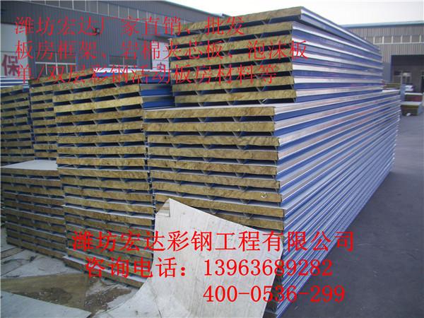 供应潍坊彩钢板房防火彩钢板房材料厂家找宏达13963689282