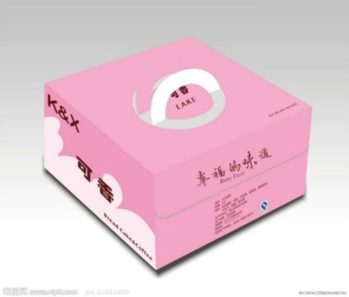 供应天河纸盒厂蛋糕盒订做，蛋糕盒设计，广州免费送货图片